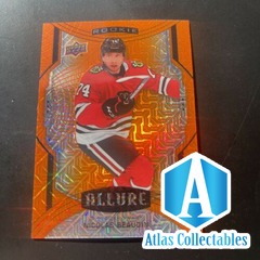 20-21 Upper Deck Allure Orange Slice SP #125 Nicolas Beaudin Chicago Blackhawks